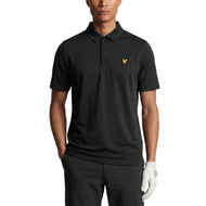Lyle & Scott 투어 골프 폴로 셔츠 - 제트 블랙