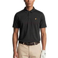 Lyle & Scott 투어 골프 폴로 셔츠 - 제트 블랙