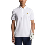 Lyle & Scott 투어 골프 폴로 셔츠 - 화이트