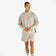 Malbon Performance Quarter Zip Golf Shell Pullover - Tan