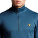 Lyle & Scott Tech 1/4 Zip Midlayer -Aegean Blue