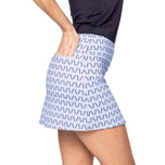 Golftini 여자 Nauti & Nice 17.5 "Golf Skort -Blue