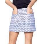 Golftini 여자 Nauti & Nice 17.5 "Golf Skort -Blue