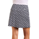 Nivo Women's Liora Golf Skort - Navy/White