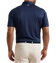 Peter Millar 纯色性能球衣高尔夫 Polo 衫 - 海军蓝