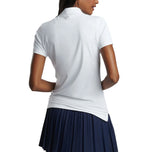 Peter Millar 여성 공연 스트레치 저지 골프 셔츠 - 화이트