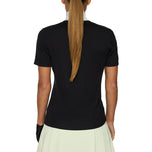 J.Lindeberg女子吹笛者高尔夫球球衫 - 黑色