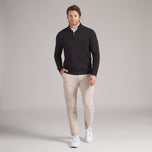 Puma Cloudspun Fleece 1/4 Zip Golf Midlayer - Puma Black