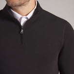 Puma Cloudspun Fleece 1/4 Zip Golf Midlayer - Puma Black