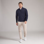 Puma Cloudspun Fleece 1/4 Zip Golf Midlayer - Deep Navy