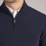 Puma Cloudspun Fleece 1/4 Zip Golf Midlayer - Deep Navy