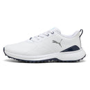 Puma Fusion Grip 6 Evo Spikeless Golf Shoes - Puma White/Puma Silver