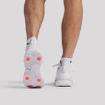 Puma Fusion Grip ST Spiked 高尔夫球鞋 - Puma 白色/Puma 银色/灰灰色