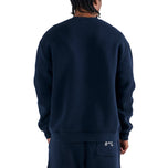 Malbon Range Cooper Golf Crewneck Sweatshirt - Navy