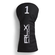 RLX 랄프 로렌 자수 드라이버 헤드 커버 - 블랙