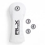 RLX 랄프 로렌 자수 하이브리드 헤드 커버 - 화이트