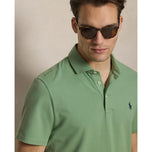 RLX Ralph Lauren Energy Lisle 퍼포먼스 골프 폴로 셔츠 - 아웃백 그린