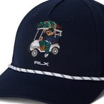 RLX Ralph Lauren Polo Bear Twill Golf Cap - Refined Navy