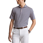RLX RALPH LAUREN Stripe轻巧的气流高尔夫球球球场 - 浴室粉红色多