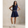 RLX Ralph Lauren Women's Sleeveless Knitted Polo Shirt - Refined Navy