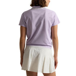 RLX Ralph Lauren 女式 Tour Pique 高尔夫 Polo 衫 - 可爱丁香色