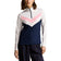 RLX RALPH LAUREN 여성 전력 스트레치 1/4 Zip Pull Over -French Navy/White/Pink