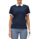 Rohnisch Women's Rib Golf Polo Shirt - Navy