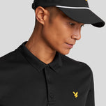 Lyle & Scott Golf Tech Polo Shirt -Jet Black