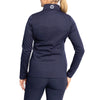 Sunderland Women's Nira Thermal Panelled Fleece Water Repellent Golf Jacket - Navy