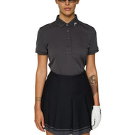 J.Lindeberg 여자 투어 기술 골프 폴로 셔츠 - 아스팔트