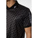 J.Lindeberg Tour Tech Regular Fit Print Golf Polo Shirt - Tour Geo Tonal Black