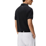 J.Lindeberg Tour Tech Regular Fit Golf Polo Shirt - Black