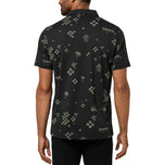 Travis Mathew Beverage Cart Golf Polo Shirt - Black