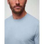 Travis Mathew Cloud Crew Golf Tee -Dusty Blue