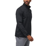 Travis Mathew On Course Waterproof Golf Zip Pullover - Black