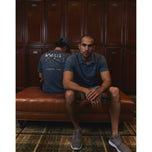Travis Mathew Performance Jersey Wave Golf Polo Shirt - Bering Sea
