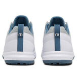 Travis Mathew The Daily Pro Hybrid Plus Spikeless Golf Shoes -White/Blue