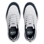 Travis Mathew NuAge Mega Spiked 高尔夫球鞋 - 酷白色/Total Eclipse