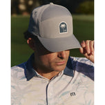Travis Mathew Travel List Snapback Golf Cap - Sleet