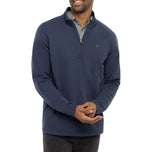 Travis Mathew는 Golf Quarter Zip -Navy를 업그레이드했습니다