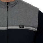 Travis Mathew Pascuales 골프 조끼 - Heather Grey Pinstripe