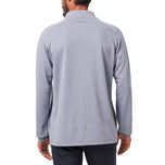 Travis Mathew Upgraded Golf Quarter Zip - Heather Grey