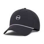 Under Armour Driver Mid Rope Golf Cap- 검은 색