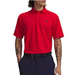 Under Armour 매치플레이 폴로 골프 셔츠 - 레드
