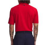 Under Armour 매치플레이 폴로 골프 셔츠 - 레드