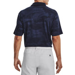Under Armour季后赛2.0 Jacquard Golf Polo衬衫 - 午夜海军