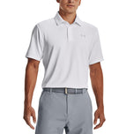 Under Armor Playoff 3.0 Polo Golf Shirt- 화이트