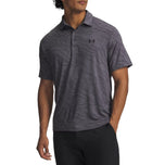 Under Armour Playoff 3 印花高尔夫 Polo 衫 - 碳/黑色