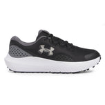 Under Armor Surge Spikeless Golf Shoes -Black/Castlerock