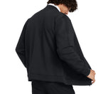 Under Armour Tour Tips FZ防水高尔夫轰炸机外套 - 黑色 /白色